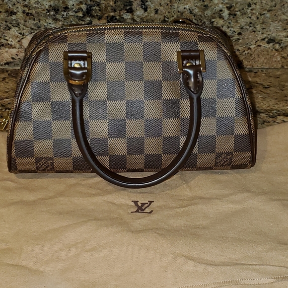 Authentic LIKE NEW Louis Vuitton Damier Ebene Ribera Mini RARE & HTF - Picture 5 of 11